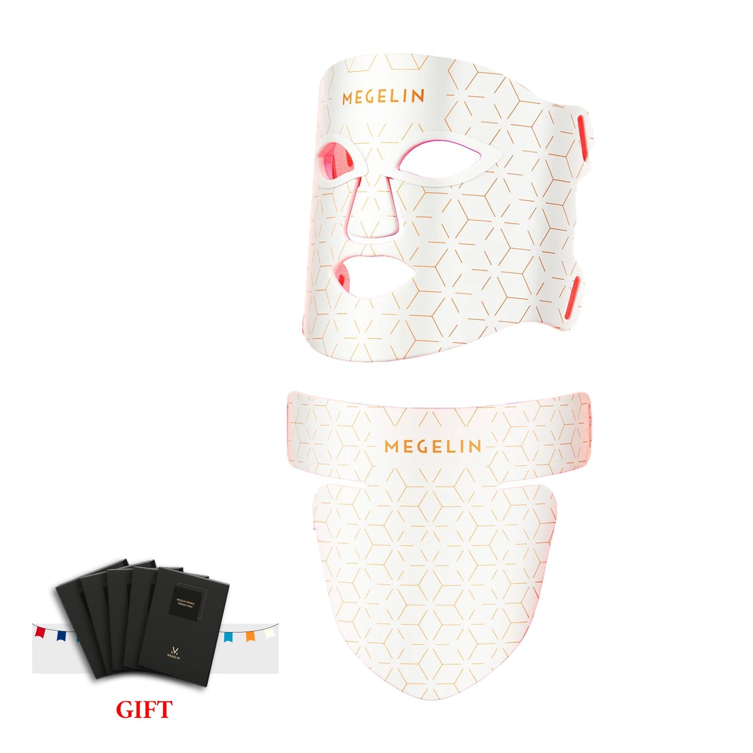 Megelin LED Red Light Therapy Face Mask