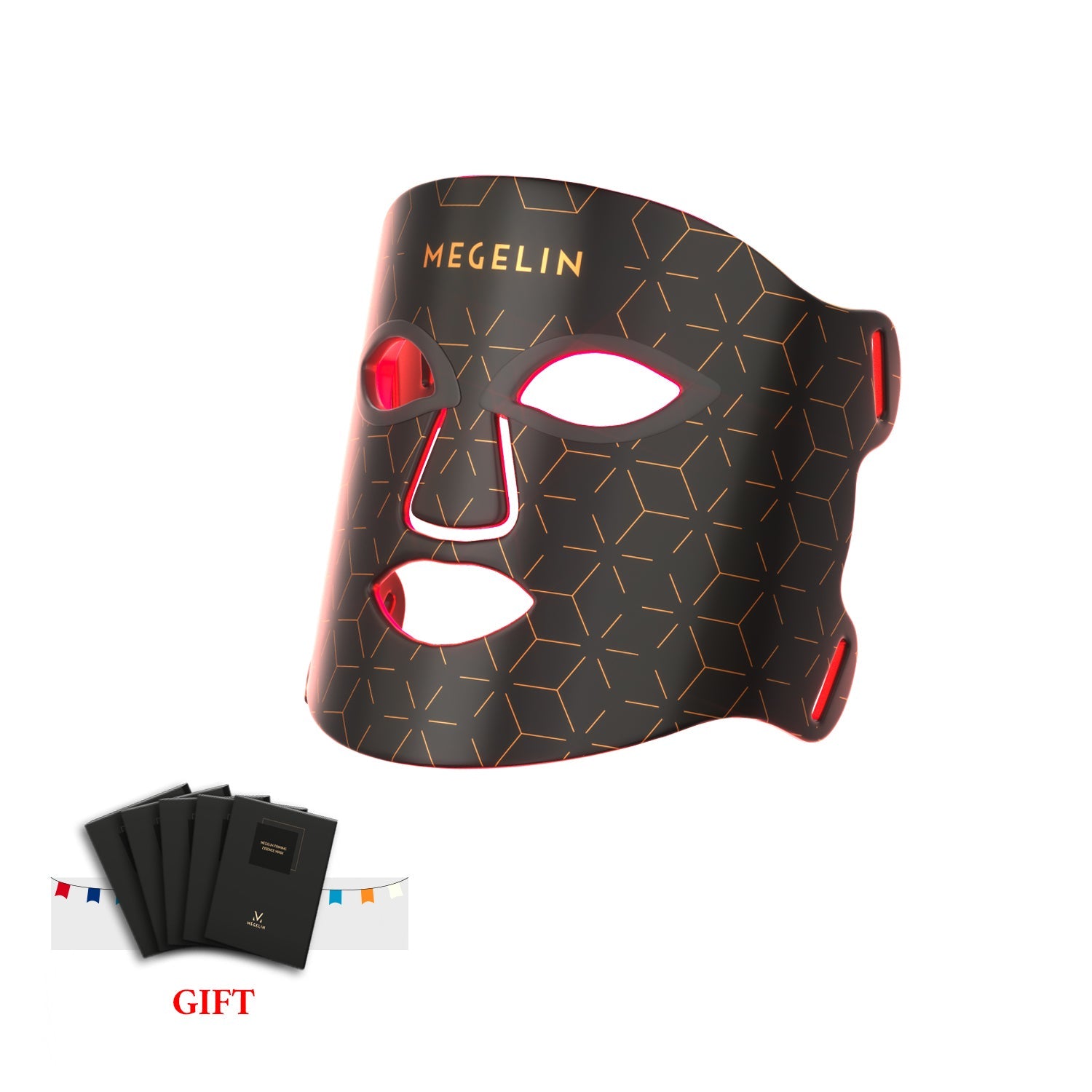 Megelin LED Light Therapy Face Mask