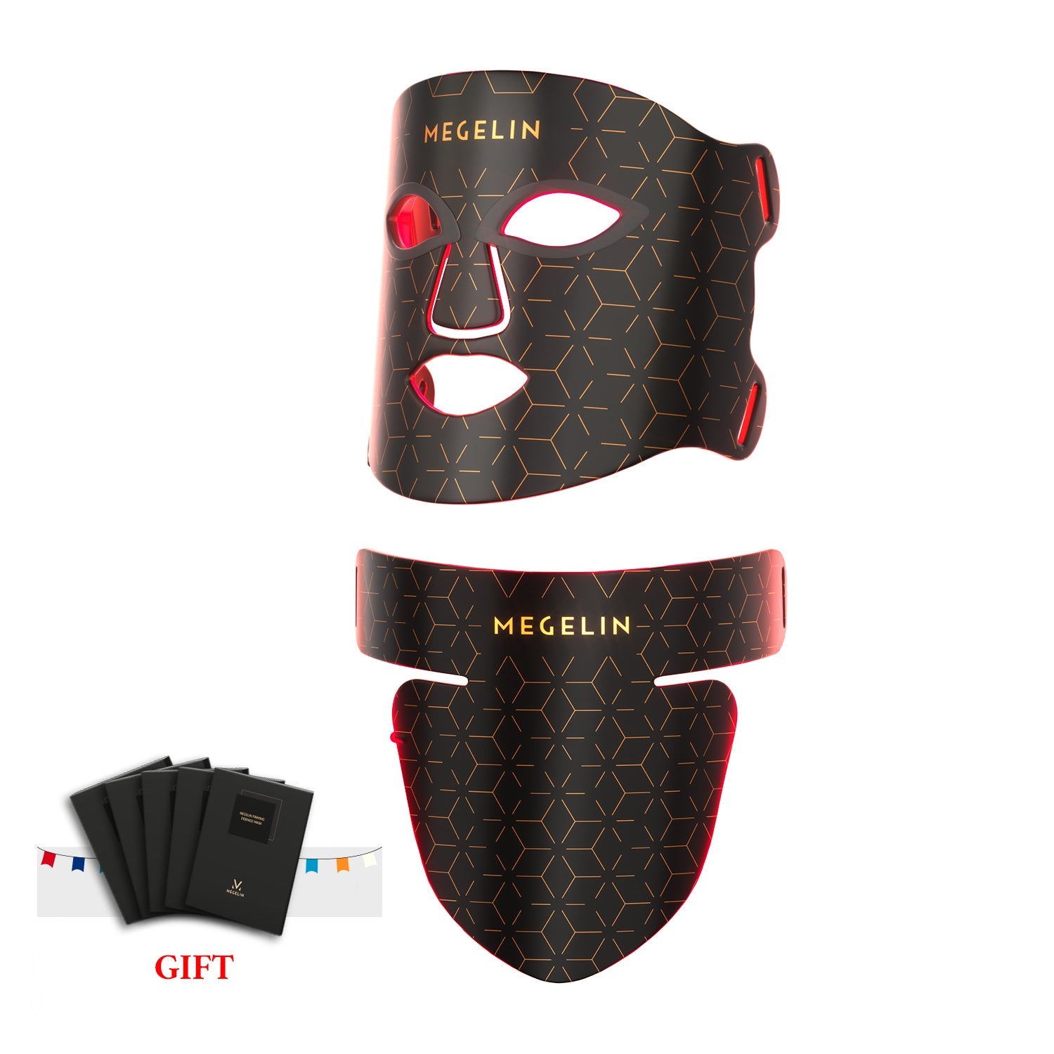 Megelin LED Light Therapy Face Mask