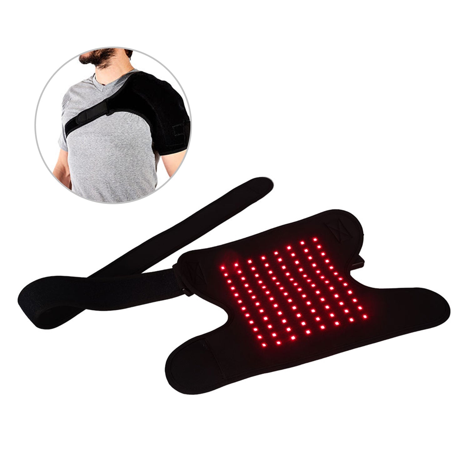 Megelin LED Red Infrared Light Therapy Belt