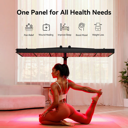 Megelin Max Pro LED Red Light Therapy Panel At Home