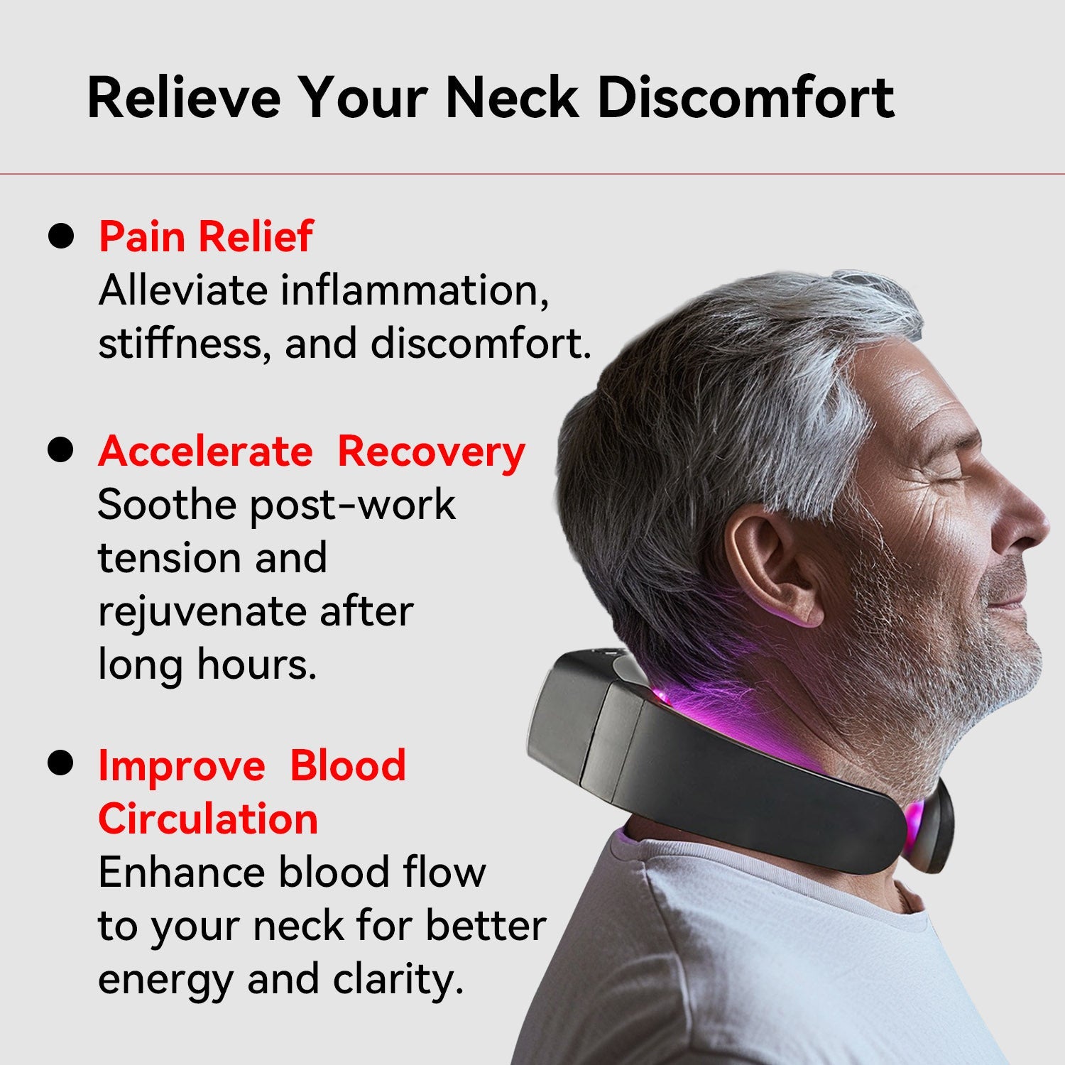 Megelin Red Light Therapy for Neck