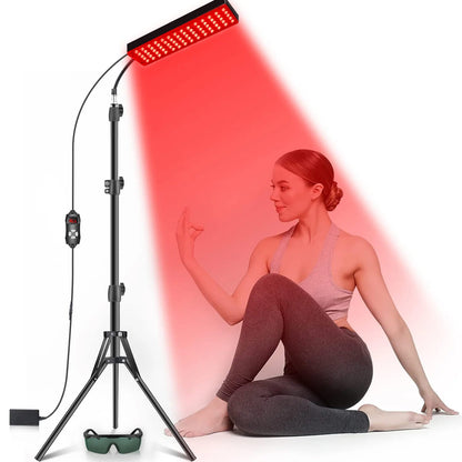 Megelin Red and Infrared Light Therapy Lamp